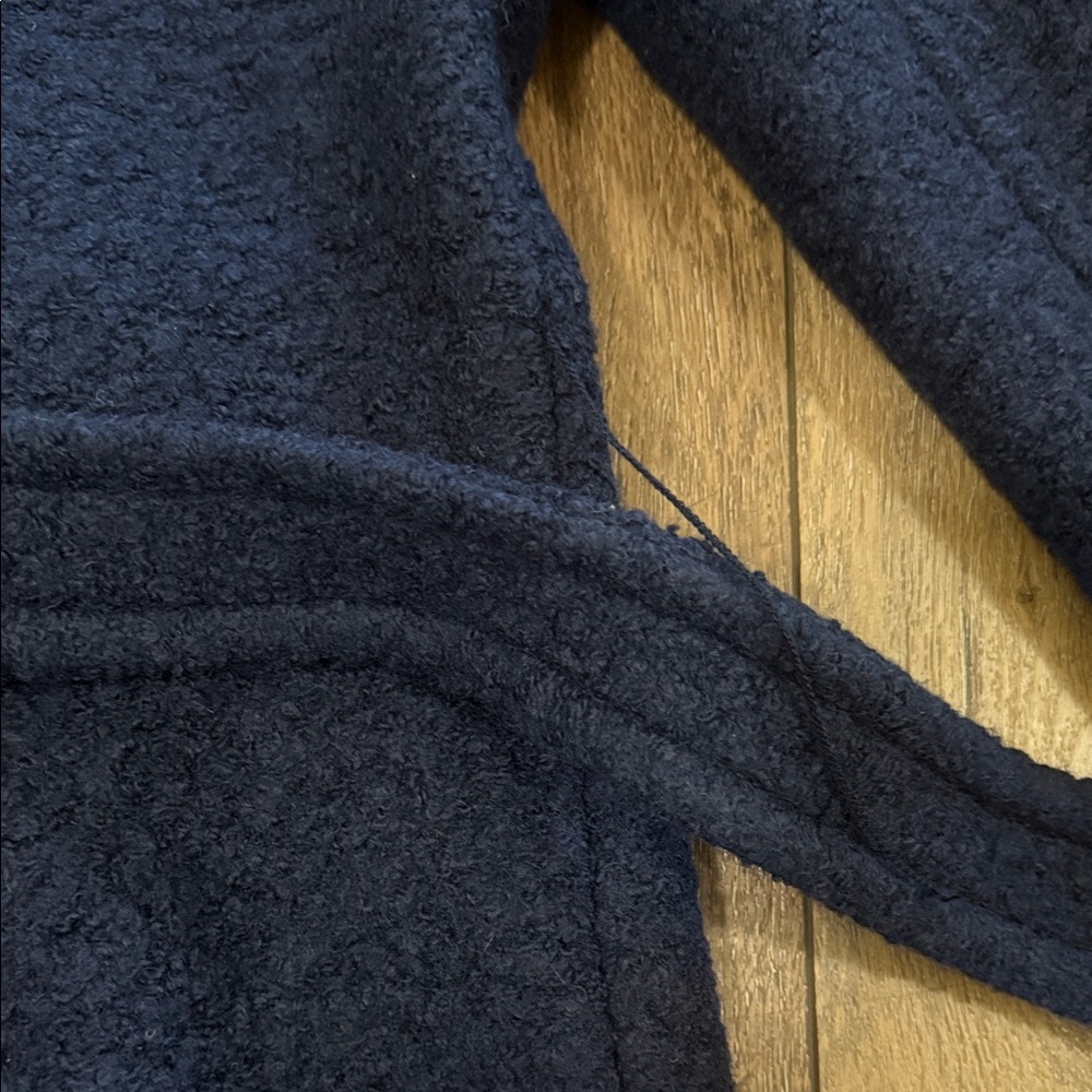 Express Navy Trench Coat - Picture 4 of 5